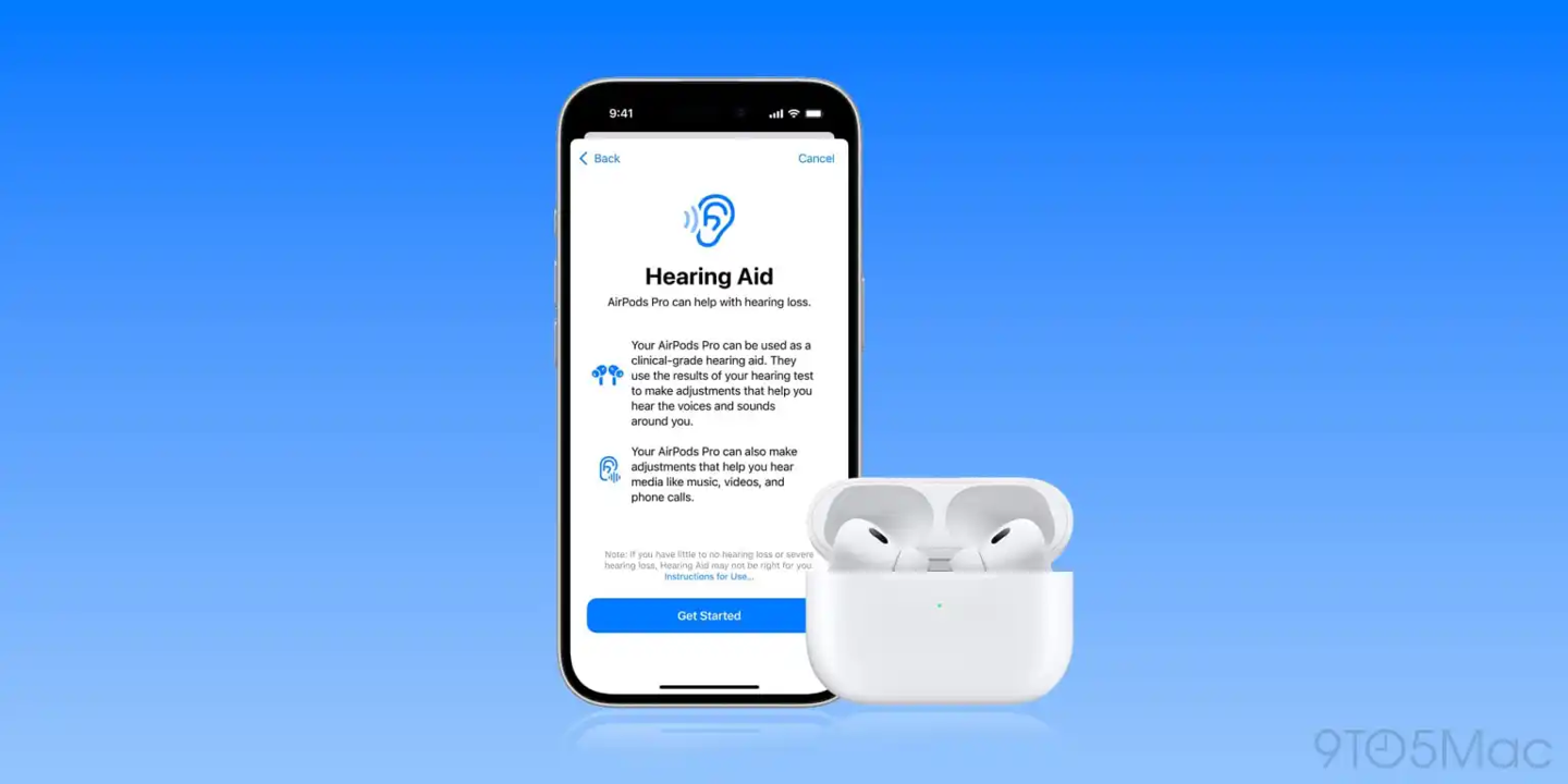 苹果 AirPods Pro 2 随 iOS 18.1 迎来三项听力健康功能：听力测试、助听器和听力保护-第2张图片-我爱旅游网